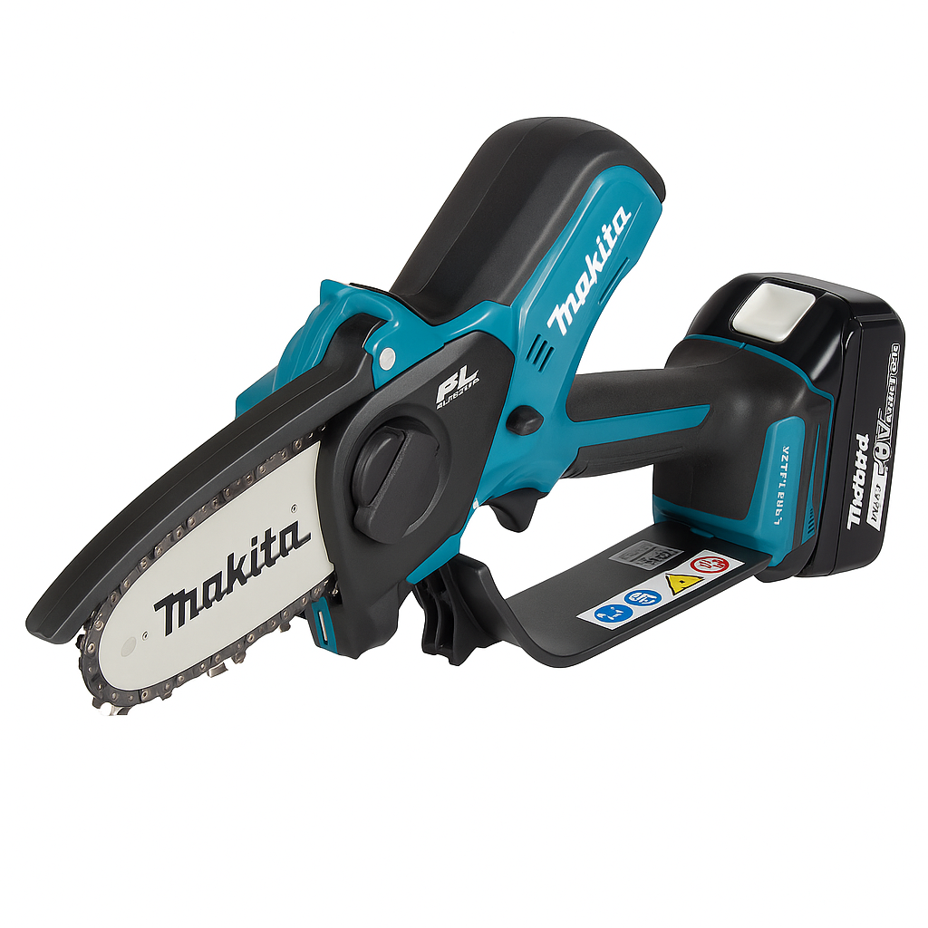 Motosierra Inalámbrica Makita® 18V con Espada de 10 cm