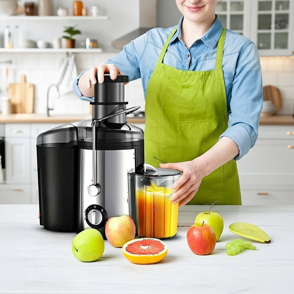 🍊 Extractor de Jugo Sokany® con Separador de Pulpa – Eléctrico, 1.6 Litros, 800W