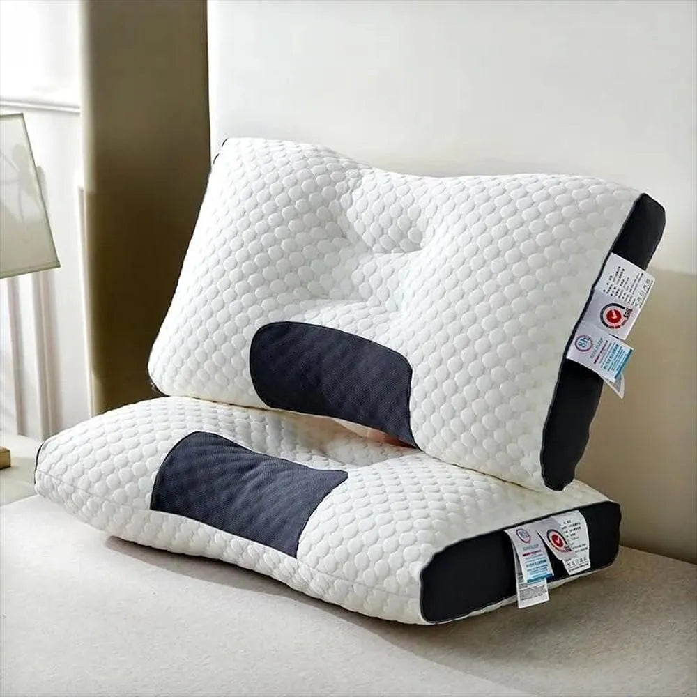 2 Almohadas Ortopédicas Cervicales Ultra Suaves 2x1 Soporte Ergonómico