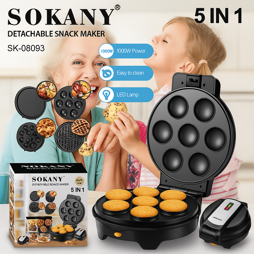 Waflera 5 en 1 Sokany®