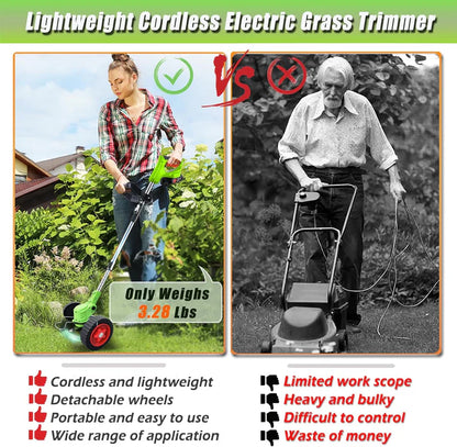 Guadaña  STIHL Eléctrica Profesional Recargable 3 en 1 ⚡️🔋 con Doble Batería y Kit Completo de Más de 20 Accesorios 🌿🛠️