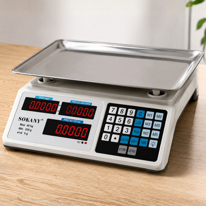 Balanza Digital Sokany de 40KG