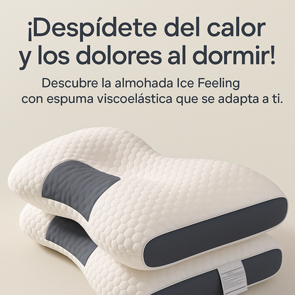 2 Almohadas Ortopédicas Cervicales Ultra Suaves 2x1 Soporte Ergonómico