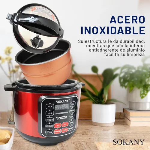 Olla multifuncional Sokany
