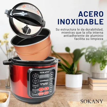 Olla multifuncional Sokany