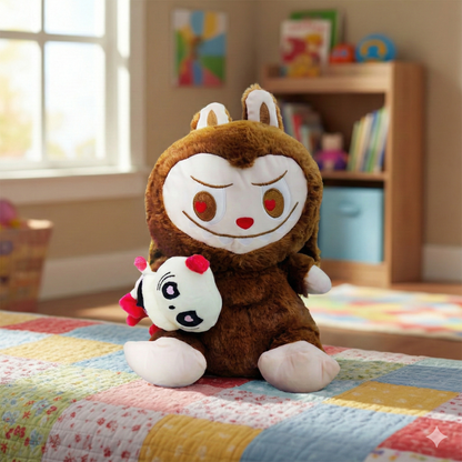 Bolso Peluche 2 en 1 con Respiración y Luz