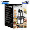 Picadora Eléctrica SOKANY® de 2 L y 4L de Capacidad Con Potencia de 800W