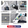 Kit de Pistola Remachadora Manual con Clavos de Acero