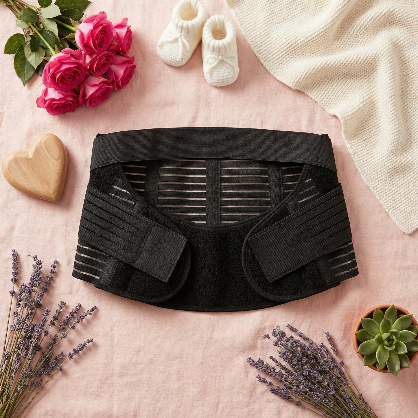 Faja Soporte de Embarazo Ultra Comodidad | Negra