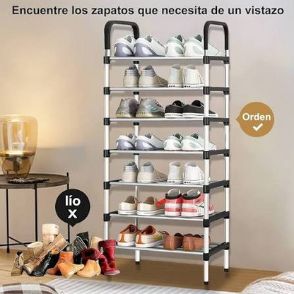 Zapatero 7 NIVELES METÁLICO