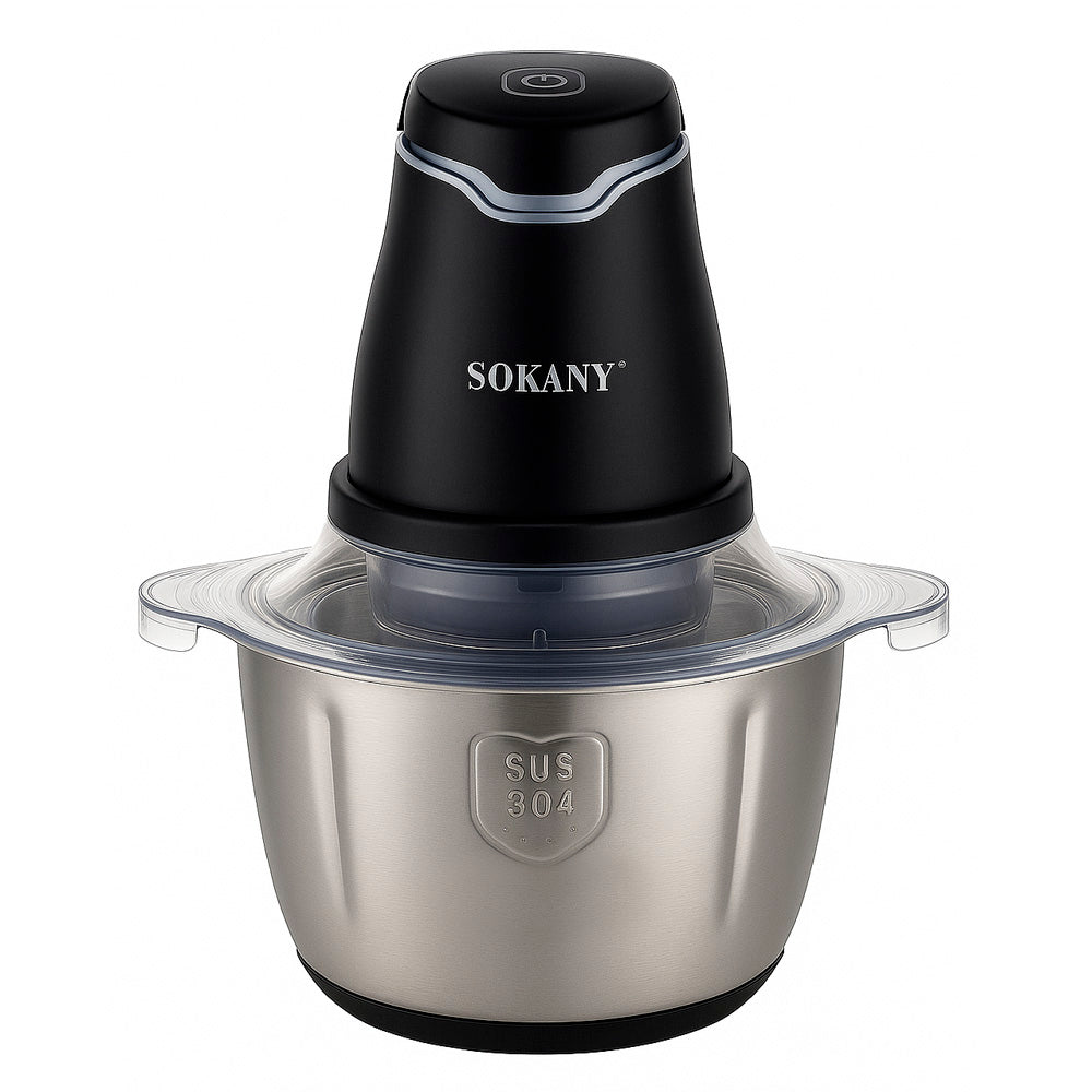 Picadora Eléctrica SOKANY® de 0.7 L - 2 L y 4L de Capacidad Con Potencia de  250W - 400 W y 800 W