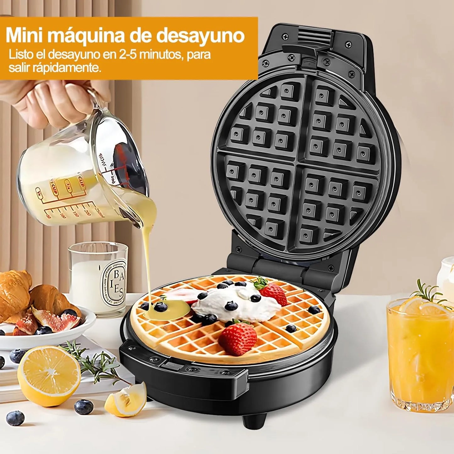 Waflera Sokany 3 En 1 Donas Y Cupcakes Cocina Color Negro Negro